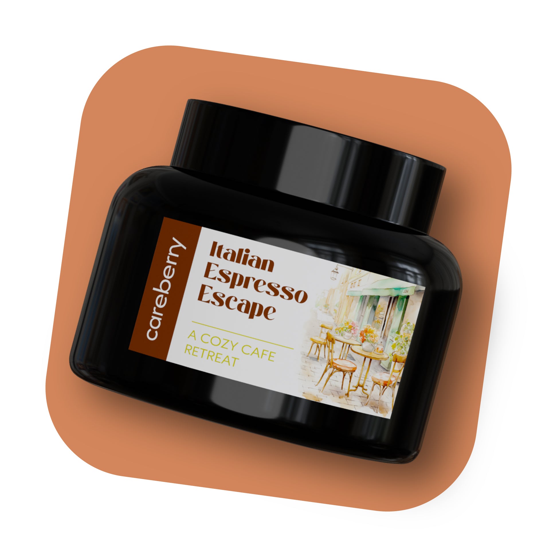 Careberry's Italian Espresso Escape Candle 150g