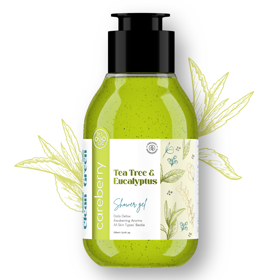 Tea Tree & Eucalyptus Daily Detox Shower Gel 100ml (Travel Friendly)