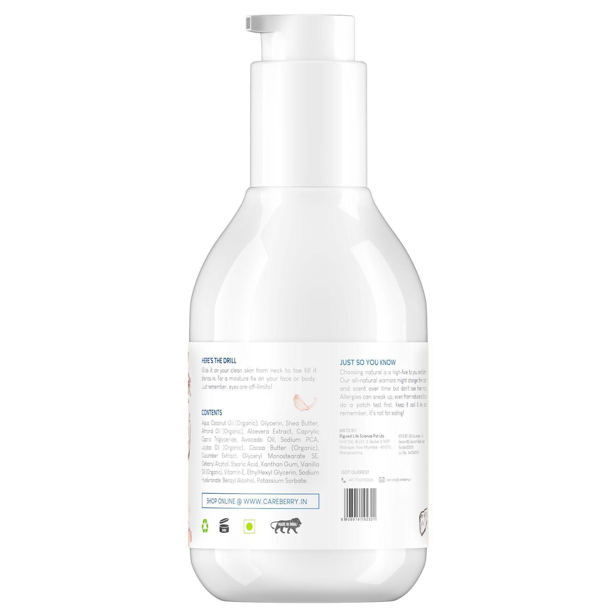 best vanilla body lotion